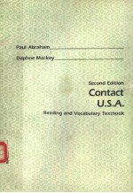 CONTACT U.S.A.READING AND VOCABULARY TEXTBOOK SECOND EDITION