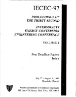 IECEC-97 PROCEEDINGS OF THE THIRTY-SECOND INTERSOCIETY ENERGY CONVERSION ENGINEERING CONFERENCE V