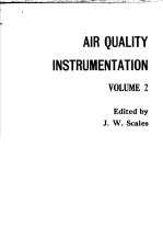 AIR QUALITY INSTRUMENTATION VOLUME 2