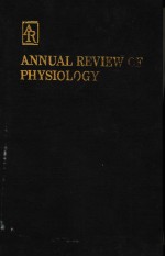 ANNUAL REVIEW OF PHYSIOLOGY VOLUME 54