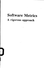 SOFTWARE METRICS A RIGOROUS APPROACH