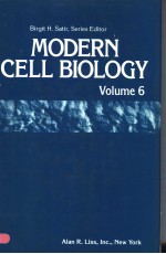 MODERN CELL BIOLOGY VOLUME 6