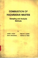 COMBUSTION OF HAZARDOUS WASTES SAMPLING ANALYSIS METHODS