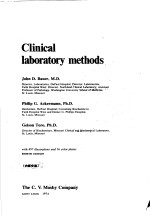 CLINICAL LABORATORY METHODS