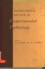 INTERNATIONAL REVIEW OF EXPERIMENTAL PATHOLOGY VOLUME 1