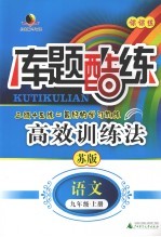 库题酷练 课课练 语文 九年级 上 苏教版