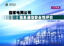 国家电网公司信息通信安全性评价 试行 2015年版