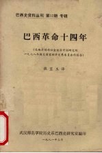 巴西革命十四年 巴西计划部社会经济计划研究所1978年提交国家经济发展委员会的报告