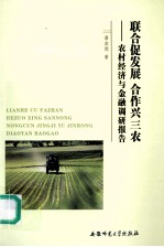 联合促发展 合作兴三农 农村经济与金融调研报告