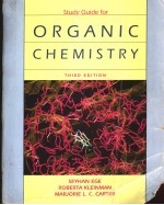 STUDY GUIDE FOR ORGANIC CHEMISTRY THIRD EDITION