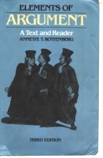 ELEMENTS OF ARGUMENT A TEXT AND READER THIRD EDITION