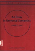 AN ESSAY IN UNIVERSAL SEMANTICS