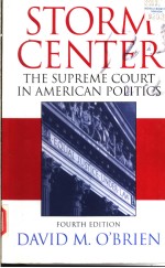 CTORM CENTER THE SUPREME COURT IN AMERICAN POLITICS FOURTH EDITION