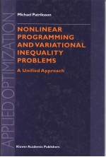 NONLINEAR PROGRAMMING AND VARIATIONAL INEQUALITY PROBLEMS A UNIFIED APPROACH