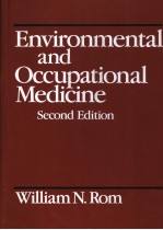 ENVIRONMENTAL AND OCCUPATIONAL MEDICINE SECOND EDITION