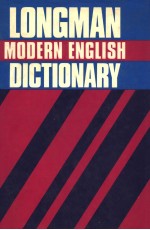 LONGMAN MODERN ENGLISH DICTIONARY