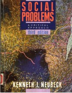 SOCIAL PROBLEMS A CRITICAL APPROACH THIRD EDITION