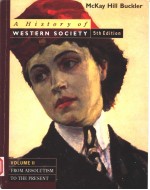 A HISTORY OF WESTERN SOCIETY VOLUME 2 FROM ABSOLUTISM TO THE PRESENT 5TH EDITION