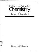 INSTRUCTOR'S GUIDE FOR CHEMISTRY