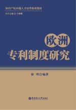 知识产权卓越人才培养系列教材 欧洲专利制度研究