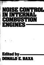 NOISE CONTROL IN INTERNAL COMBUSTION ENGINES