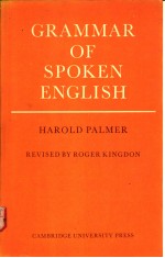 A GRAMMAR OF SPOKEN ENGLISH THIRD EDITION