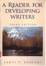 A READER FOR DEVELOPING WRITERS THIRD EDITION