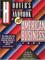 HOOVER'S HANDOBBK OF AMERICAN BUSINESS 1992