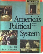 AMERICA'S POLITICAL SYSTEM FOURTH EDITION