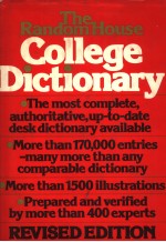 THE RANDOM HOUSE COLLEGE DICTIONARY REVISED EDITION