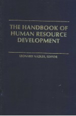 THE HANDBOOK OF HUMAN RESOURCE DEVELOPMENT