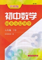 初中数学同步分层导学  八年级  下  供广西  沪科版