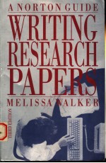 WRITING RESEARCH PAPERS THIRD EDITION