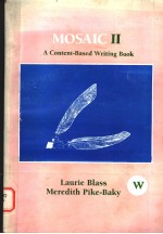 MOSAIC II A CONTENT-BASED WRITING BOOK SECOND EDITION