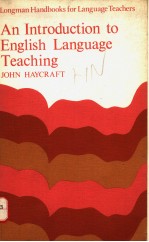 AN INTRODUCTION TO ENGLISH LANGUAGE TEACHING