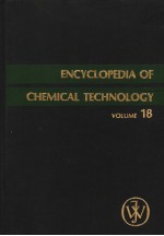 ENCYCLOPEDIA OF CHEMICAL TECHNOLOGY THIRD EDITION VOLUME 18