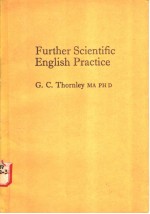 FURTHER SCIENTIFIC ENGLISH PRACTICE