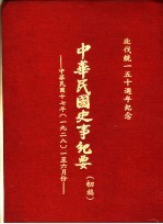 中华民国史事纪要 初稿 中华民国十七年（1928）一至六月份