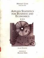 APPLIED STATISTICS FOR BUSINESS AND ECONOMICS ALLEN WEBSTER