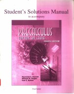 STUDENT'S SOLUTIONS MANUAL TO ACCOMPANY PRECALCULUS:FUNCTIONS AND GRAPHS