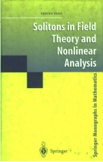 SOLITONS IN FIELD THEORY AND NONLINEAR ANALYSIS