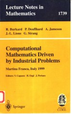 COMPUTATIONAL MATHEMATICS DRIVEN BY INDUSTRIAL PROBLEMS MARTINA FRANCA