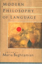 MODERN PHILOSOPHY OF LANGUAGE