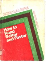 HOW TO READ BETTER AND FASTER  FOURTH EDITION