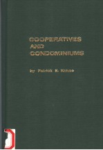 COOPERATIVES AND CONDOMINIUMS