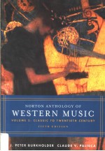 NORTON ANTHOLOGY OF WESTERN MUSIC VOLUME 2