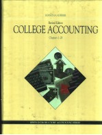 COLLEGE ACCOUNTING REVISED EDITION CHAPTERS 1-28