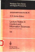 NONLINEAR TIME SERIES AND SIGNAL PROCESSING LECTURE NOTES IN CONTROL AND INFORMATION SCIENCES