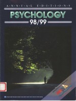 PSYCHOLOGY 98/99 ANNUAL EDITIONS