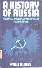 A HISTORY OF RUSSIA:MEDIEVAL